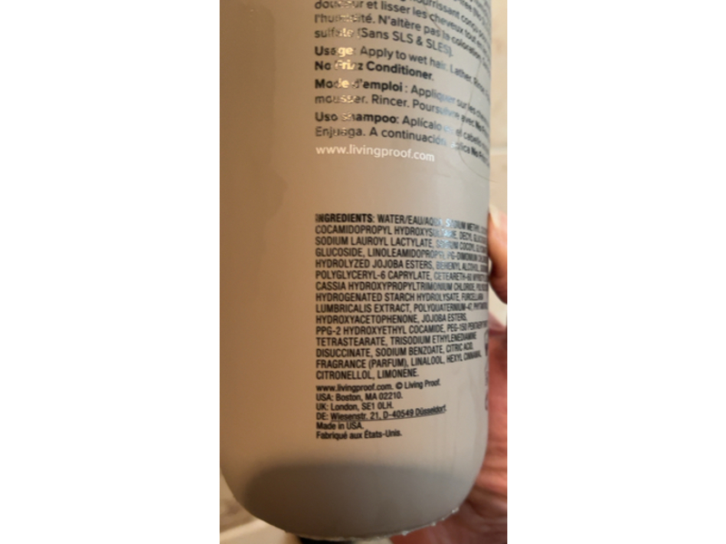 Living Proof Frizz Shampoo, 24.0 fl oz/710 mL