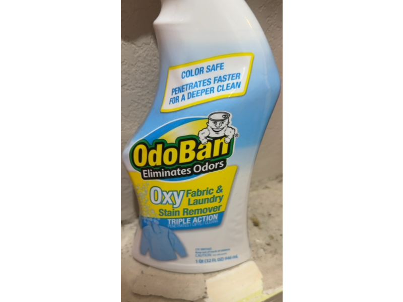 OdoBan Oxy Fabric & Laundry Stain Remover, 32 fl oz/946 mL