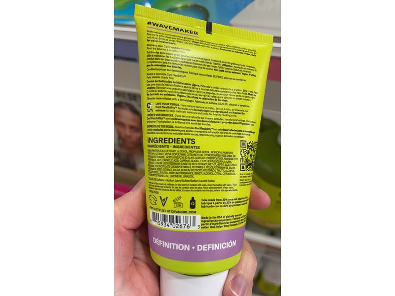 DevaCurl Wave Maker Lightweight Moisturizing Definer, Bright Breeze, 5 fl. oz.