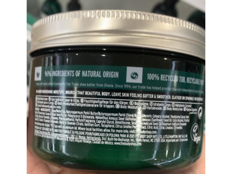 The Body Shop Body Butter, Satsuma, 13.5 oz/400 mL