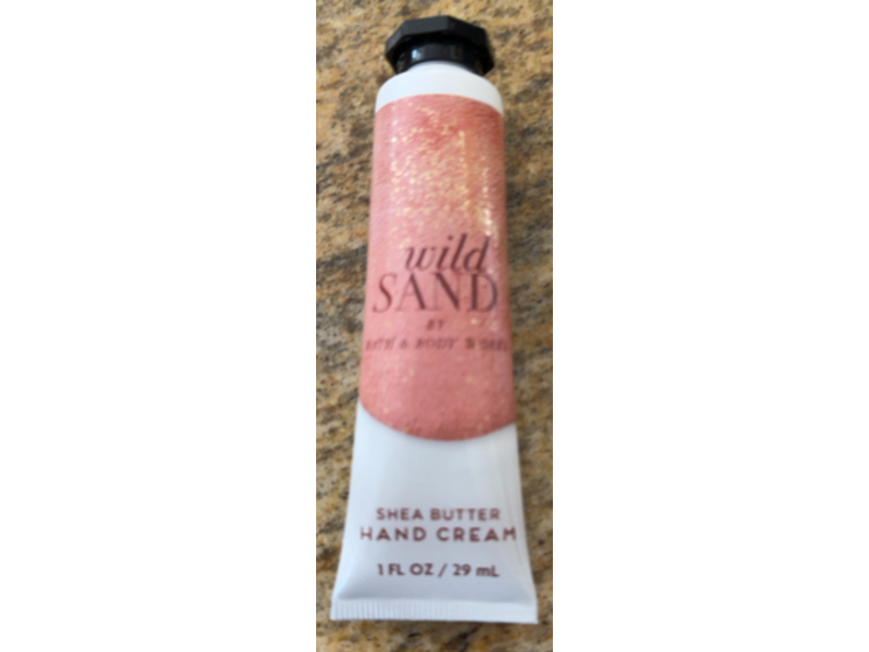 Bath & Body Works Shea Butter Hand Cream, Wild Sand, 1 fl oz/29 mL
