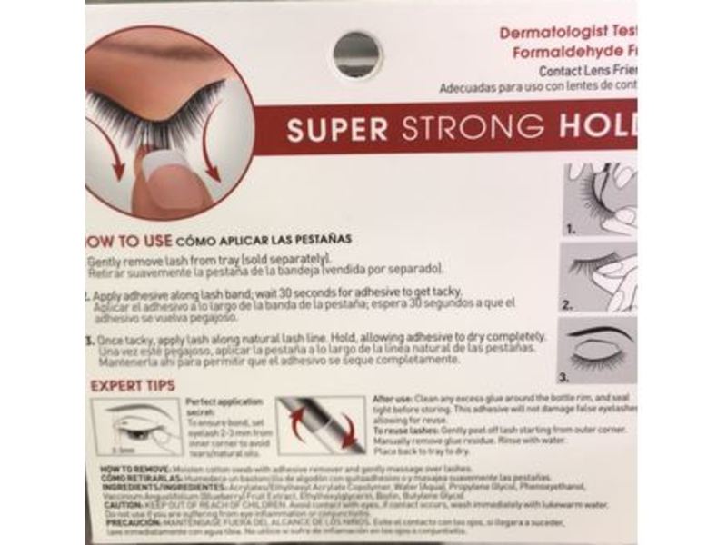 Kiss Lash Couture Strip Lash Adhesive, 0.17 oz/5 g