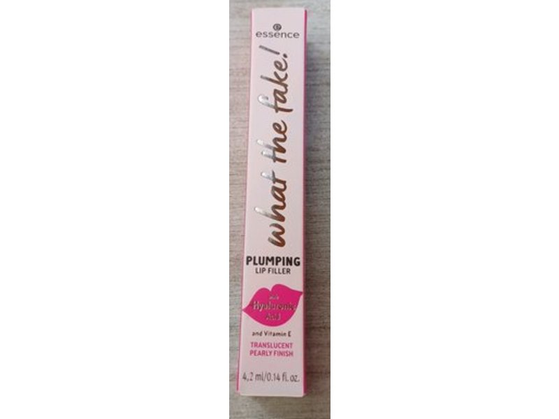 Essence What The Fake! Plumping Lip Filler, Oh My Plump, 0.14 fl oz/4.2 mL