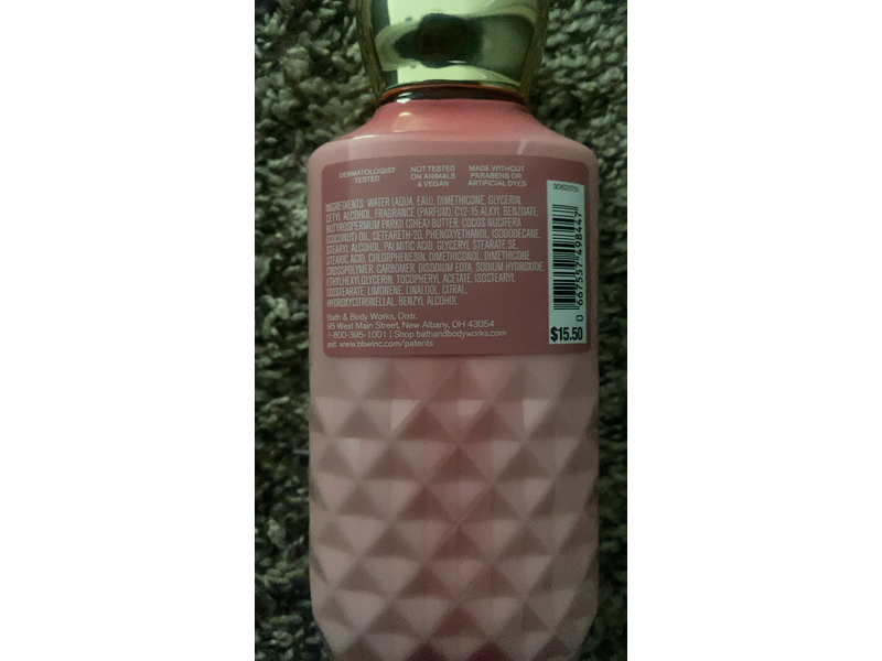 Bath & Body Works Champagne Toast Daily Nourishing Body Lotion, Shea Butter + Coconut Oil, 8 oz/236 mL