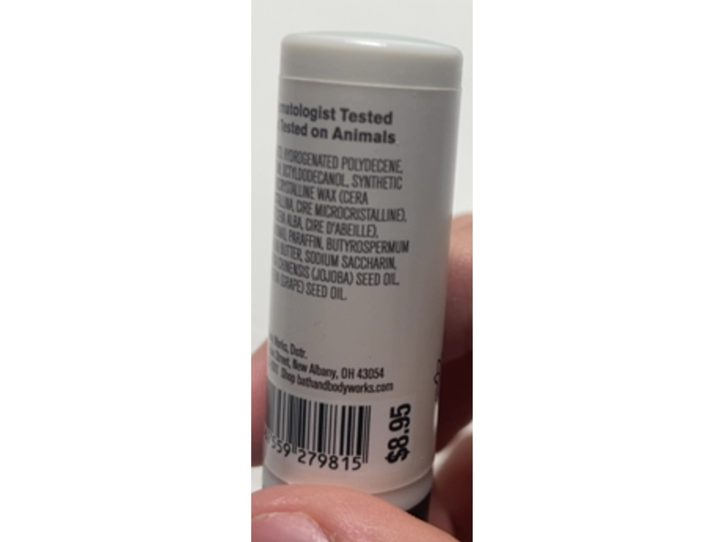 Bath & Body Works Lip Balm, Coconut, 0.14 oz/4 g