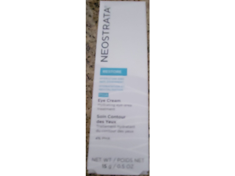 Neostrata Pha Eye Cream, Restore, 0.5 oz/15 g
