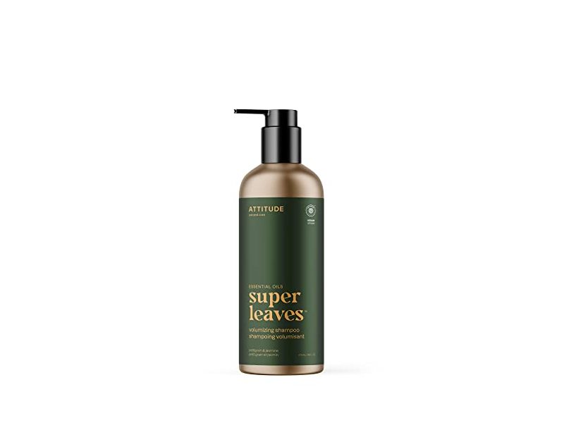 Attitude Super Leaves Volumizing Shampoo, Petitgrain & Jasmine, 16 fl oz/473 mL