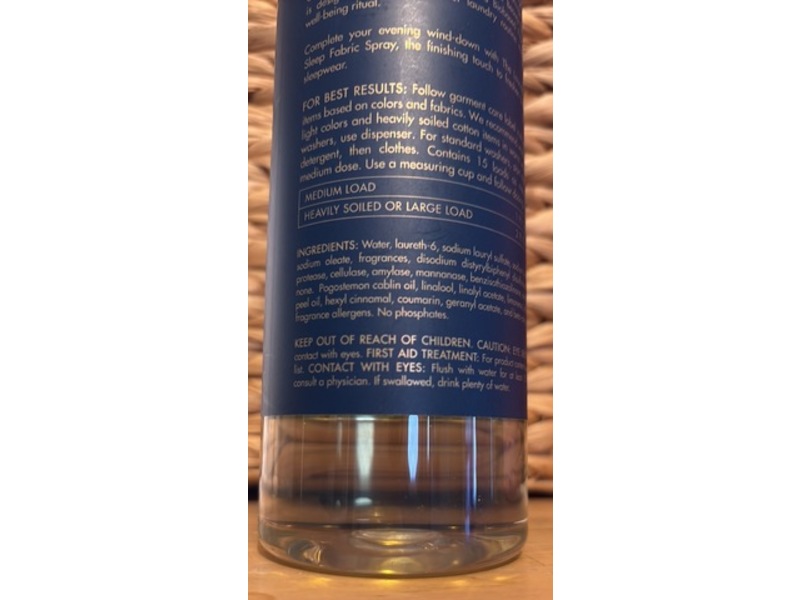 The Laundress Bedding & Sleepwear Laundry Detergent, Beauty Sleep, 16 fl oz/473 mL