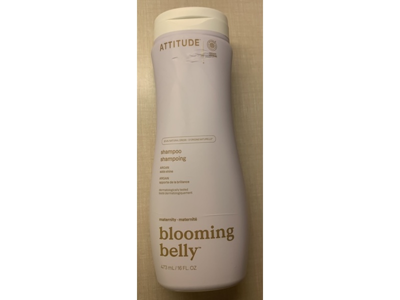 Attitude Maternity Shampoo, Blooming Belly, 16 fl oz/473 mL