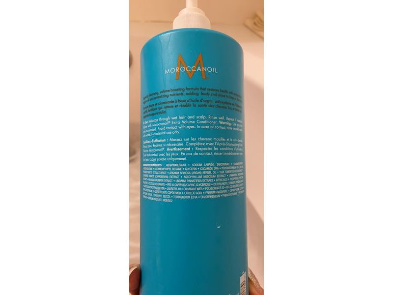 Moroccanoil Extra Volume Shampoo, 33.8 oz/1L