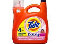 Tide Downy Laundry Detergent, April Fresh, 94 Loads, 146 fl oz/4.31 L - Image 2