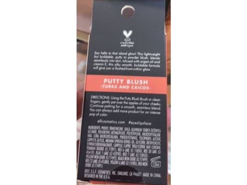 e.l.f. Cosmetics Putty Blush, Bora Bora, 0.35 oz/10 g