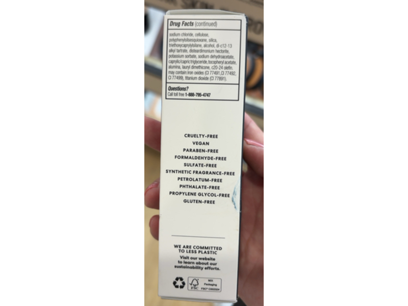 BareMinerals Barepro Skin Perfecting Matte Liquid Foundation, SPF 20 Fair 10 Neutral, 1 fl oz/30 mL