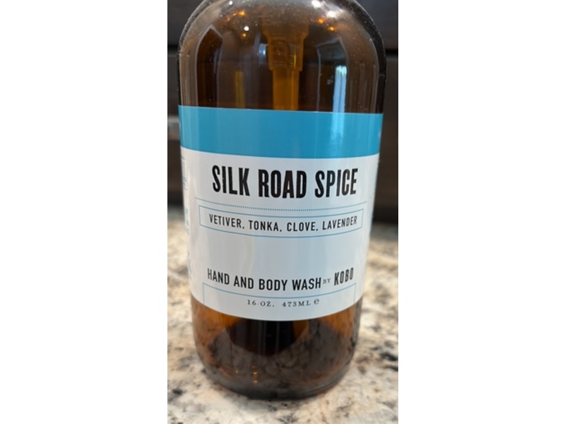 Kobo Hand And Body Wash, Silk Road Spice, 16 oz/473 mL