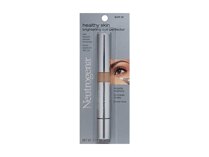 Neutrogena Healthy Skin Brightening Eye Perfector Broad Spectrum SPF 25, Buff 09, 0.17 oz
