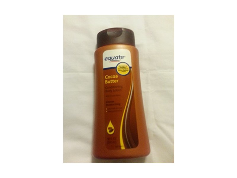 Equate Cocoa Butter Body Conditioning Lotion 2pack 10oz Ingredients and