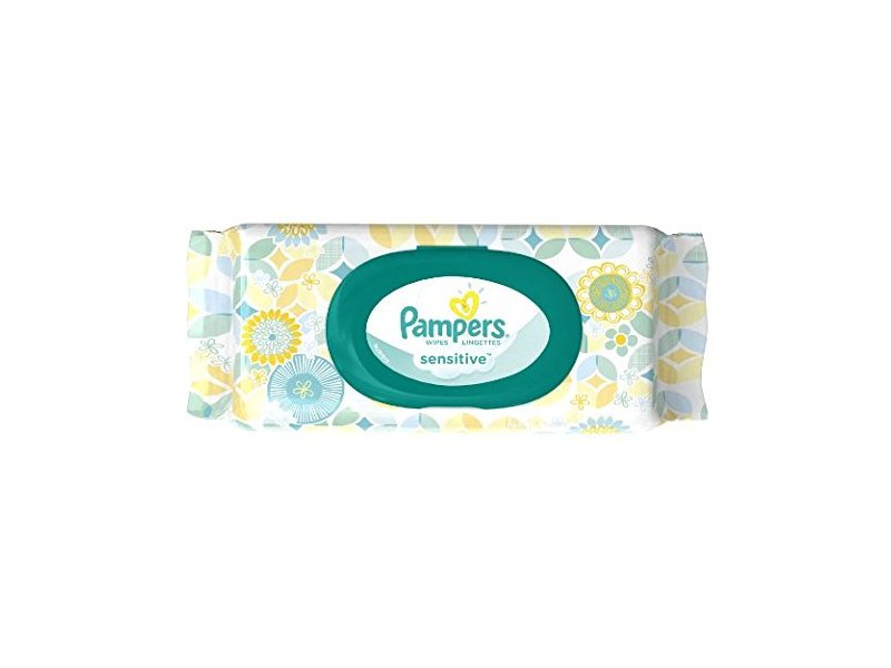 Pampers Sensitive Wipes Travel Pack, 56 Count