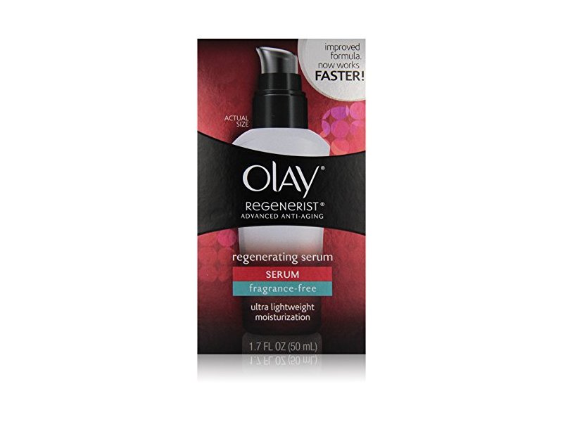 Olay Regenerist Advanced Anti-Aging Regenerating Serum Moisturizer, Fragrance-Free, 1.7 oz