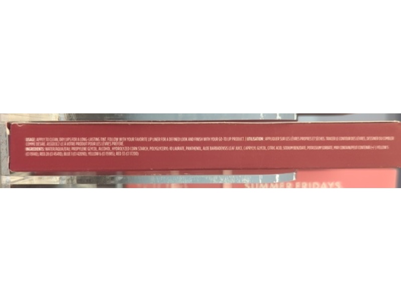 Summer Fridays Flushed Lip Stain, Plum, 0.037 fl oz/1.1 mL