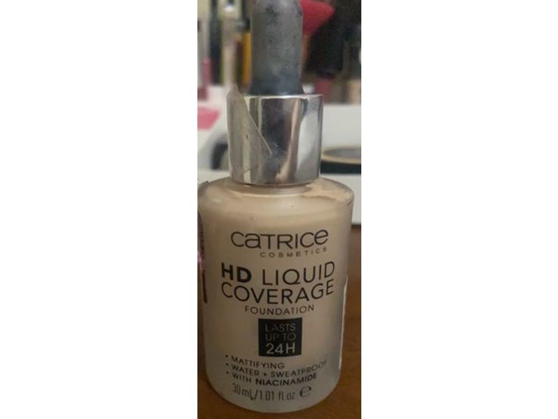 Catrice Hd Liquid Coverage Foundation, 010, 1 fl oz/30 mL