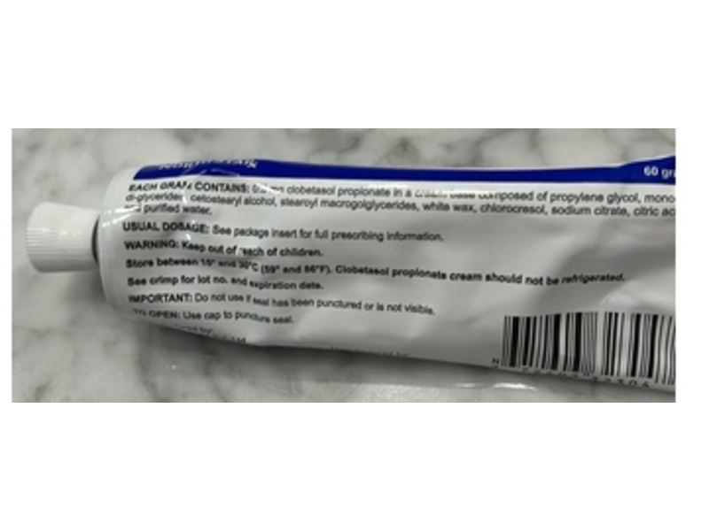 Clobetasol Propionate Cream 0.05%, 60 g, Northstar (RX)