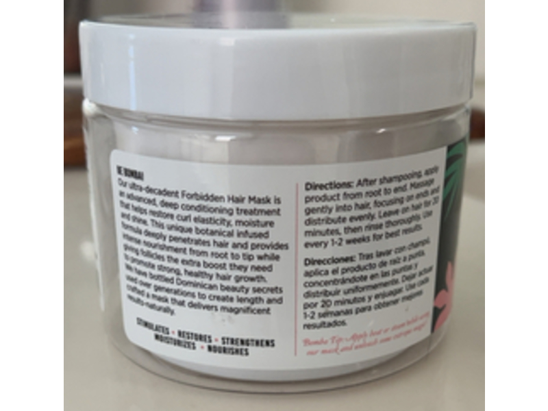 Forbidden Hair Mask, Raw Cinnamon & Cupuacu Butter, 6 fl oz/170 mL