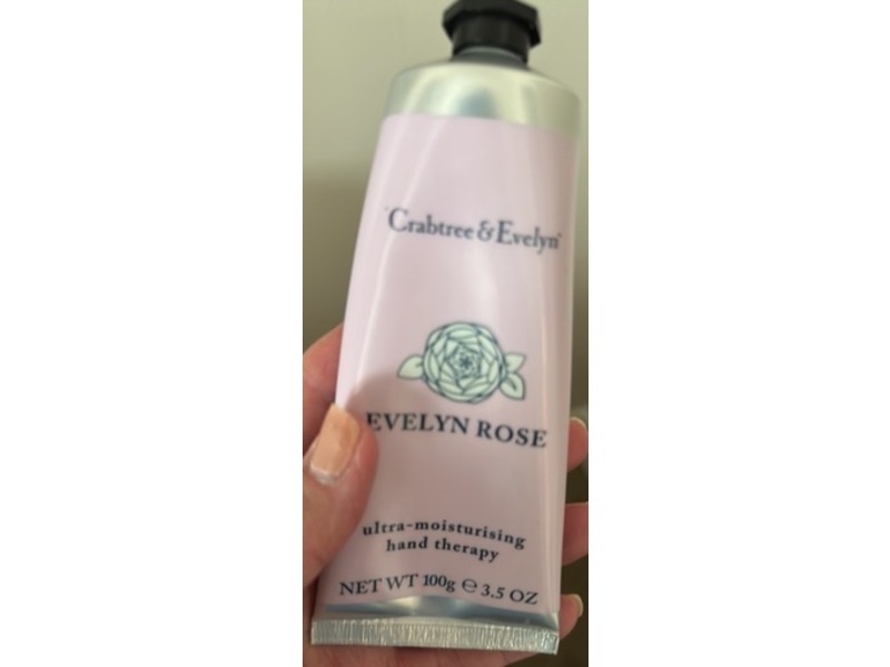 Crabtree & Evelyn Ultra-Moisturising Hand Therapy, Evelyn Rose, 3.5 oz/100 g