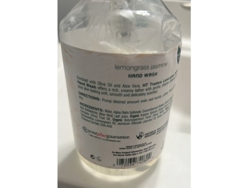 HT Traders Hand Wash, Lemongrass Jasmine, 17.6 fl oz/520 mL