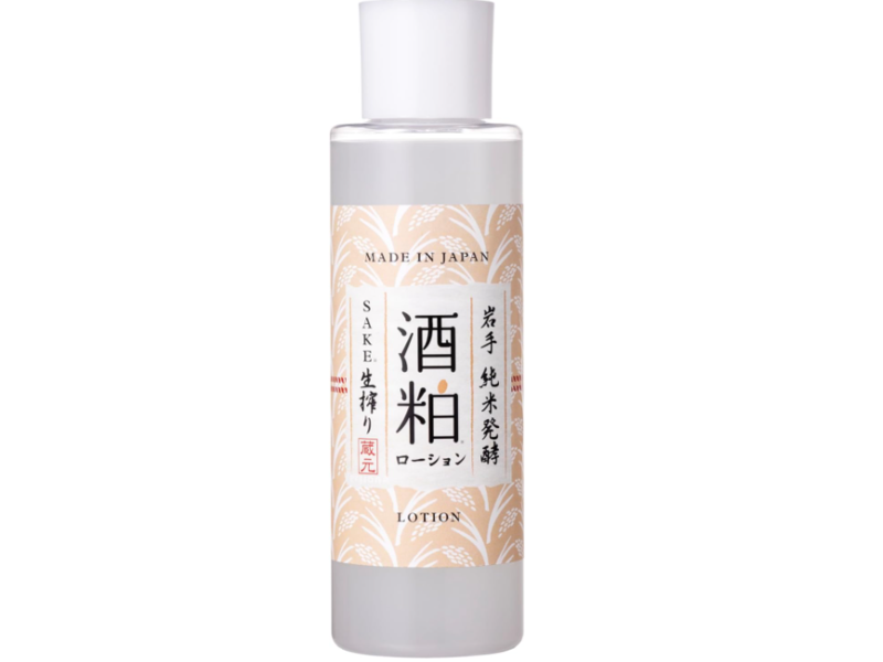 Rinhaku Namashibori Sake Lees Moisture Lotion, 13.5 fl oz/400 mL