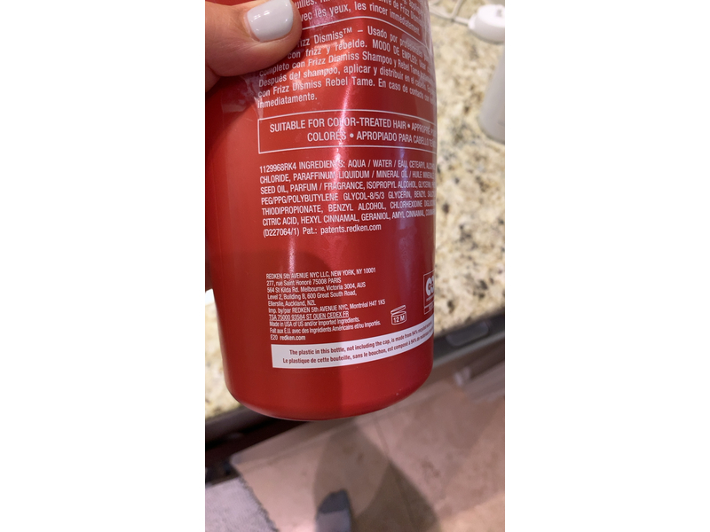 Redken Frizz Dismiss Conditioner, 33.8 fl oz/1000 mL