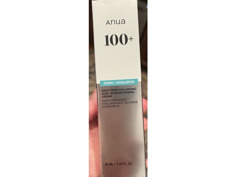 Anua Pdrn Hyaluronic Acid 100 Moisturizing Cream, 2.02 fl oz/60 mL