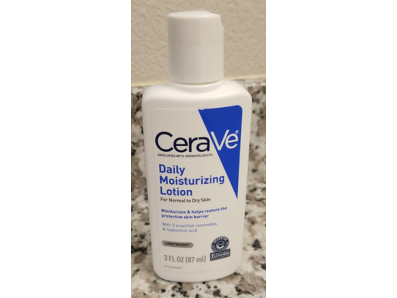 CeraVe Daily Moisturizing Lotion, 3 fl oz/87 mL