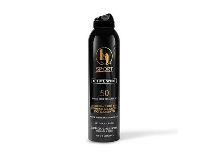 Black Girl Active Sport Sunscreen Spray, SPF 50, 6 oz/170 g