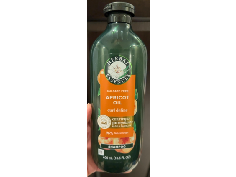 Herbal Essences Curl Defining Shampoo, Apricot Oil, 13.5 fl oz/400 mL