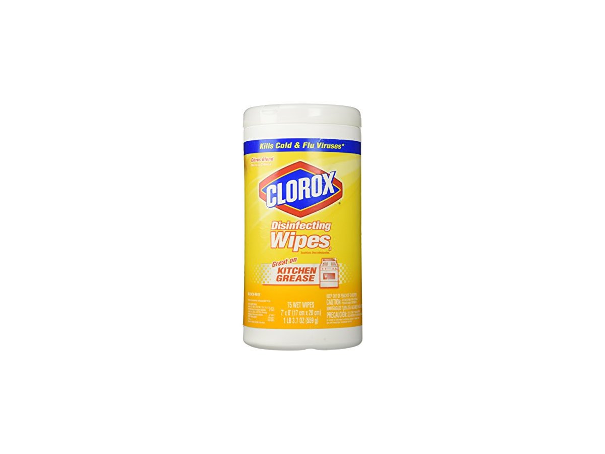 Clorox Disinfecting Wipes, Citrus Blend, 75 Count Ingredients and Reviews