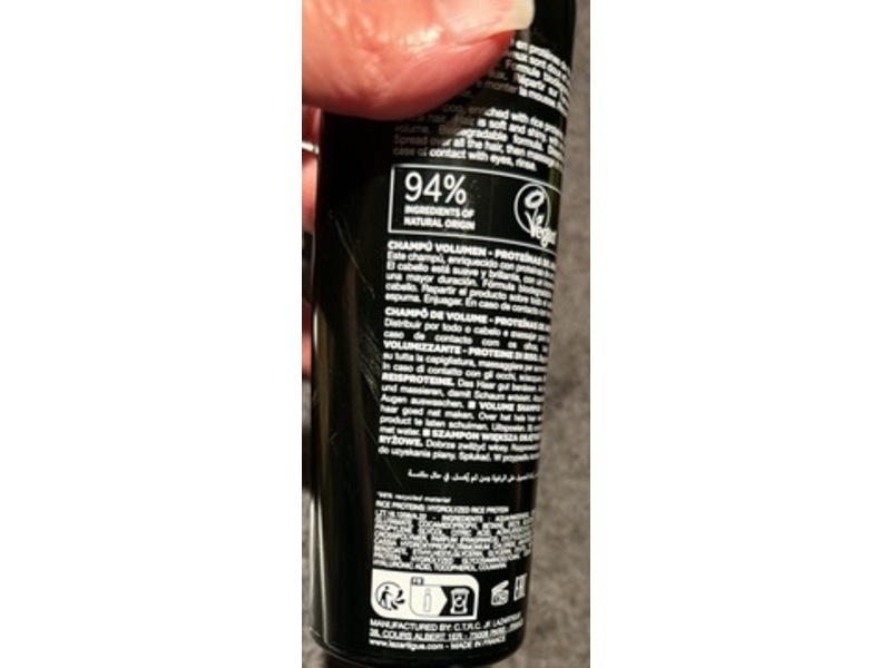 Lazartigue Volumize Shampoo, Rice Proteins, 8.4 fl oz/250 mL
