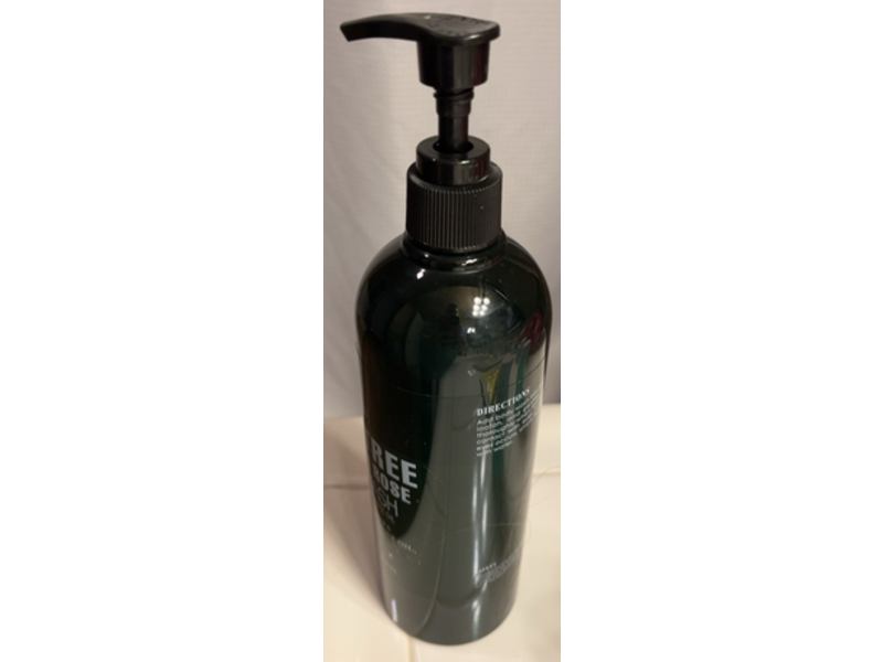 Botanic Hearth Body Wash, Tea Tree British Rose,16 fl oz/473 mL