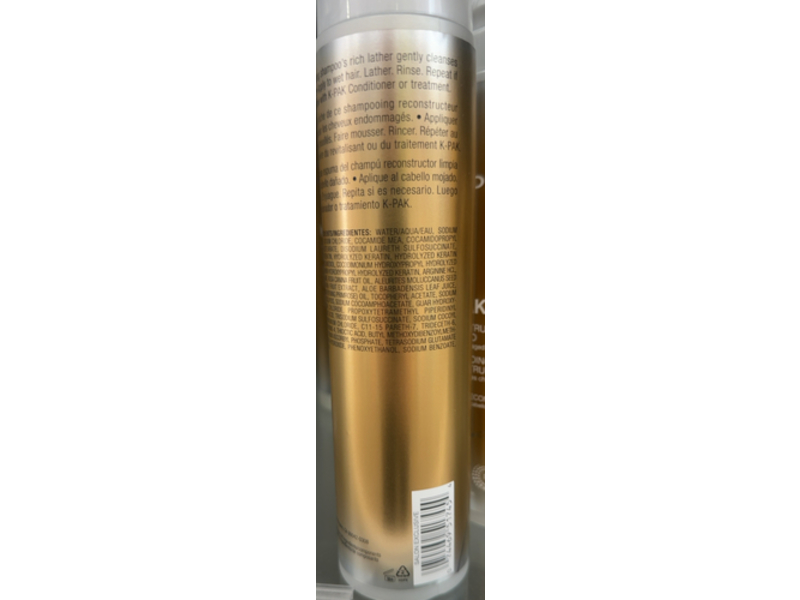 Joico K-PAK Reconstructing Shampoo, 10.1 oz/300 mL