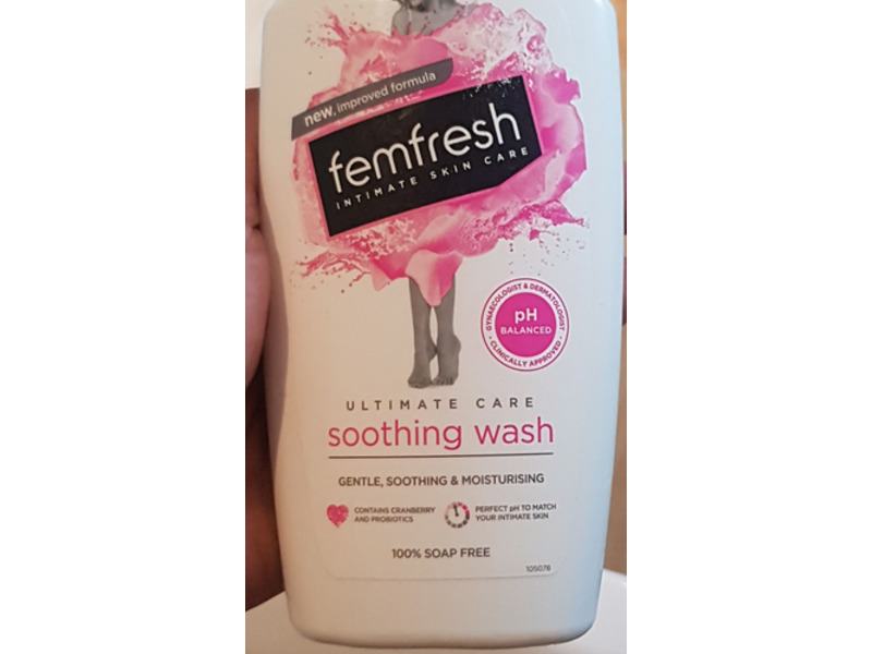Femfresh Soothing Wash, Cranberry & Probiotics, 250 mL