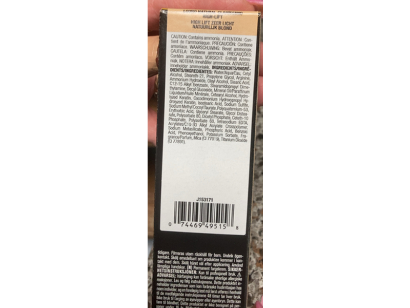 Joico Lumishine Hair Color Cream, Natural Beige, 2.5 fl oz/74 mL