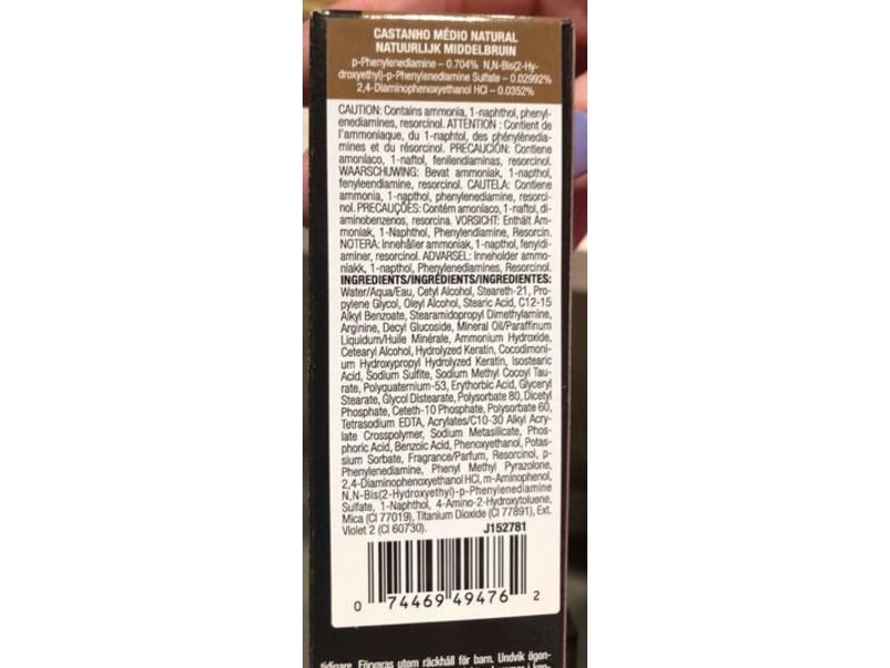 Joico Lumishine Repair+ Permanent Creme Color, 4N/4.0, 2.5 fl oz/74 mL