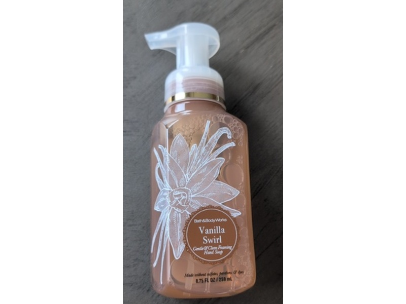 Bath & Body Works Gentle & Clean Foaming Hand Soap, Vanilla Swirl, 8.75 fl oz/259 mL