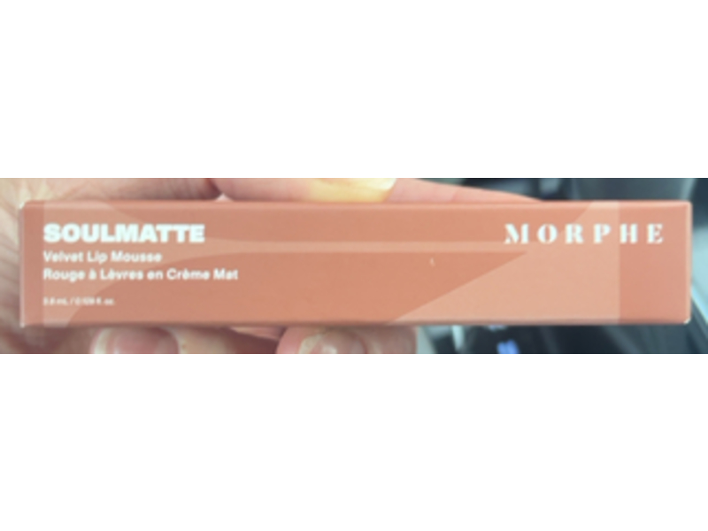 Morphe Soulmatte Velvet Lip Mousse, Honey, 0.128 fl oz/3.8 mL