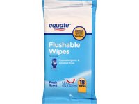 Equate Flushable Wipes, Fresh Scent, 18 sheets - Image 2