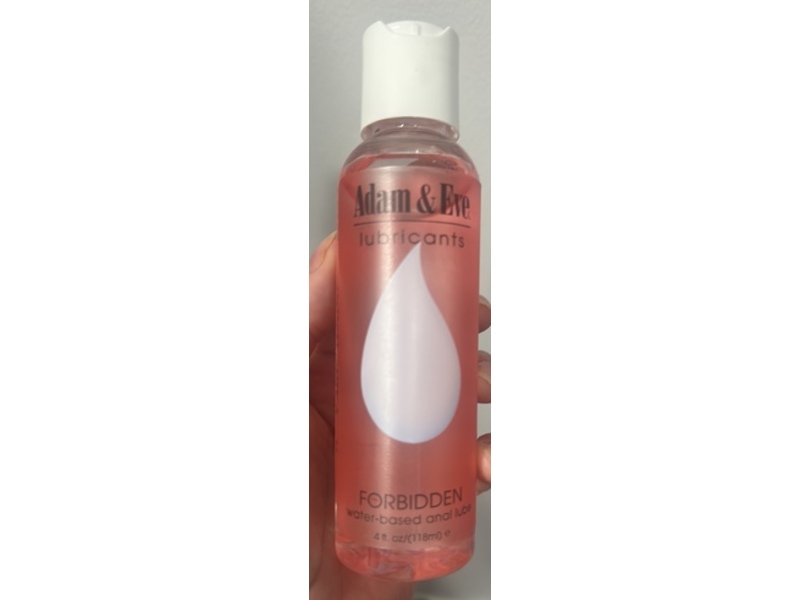Adam & Eve Forbidden Anal Lubricant, 4 fl oz/118 mL
