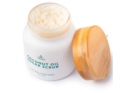 Conscious Coconut Sugar Scrub, Coconut Oil, 6 oz/175 mL