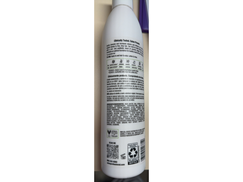 Zotos Biotera Ultra Thick & Full Shampoo, 15.2 fl oz/450 mL