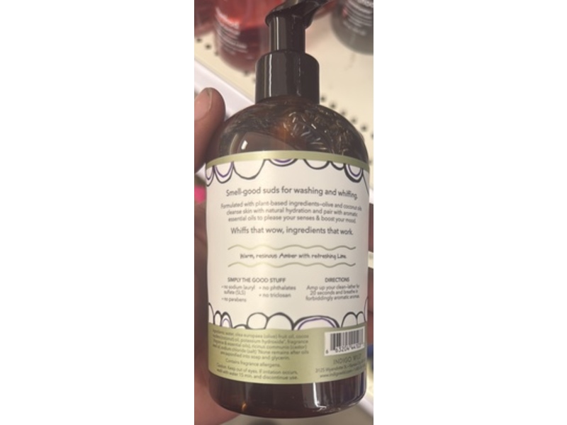Zum Hand Soap, Amber-Lime, 12 fl oz/354 mL