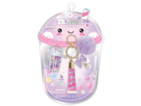 Hot Focus Trendy Tendance Swirl Lip Gloss Keychain, Grape Raisin, 0.20 fl oz/5.91 mL - thumbnail 1