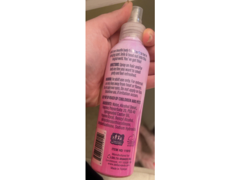 Personal Care Hair & Body Mist, Summer Vibes, 6.1 fl oz/180 mL